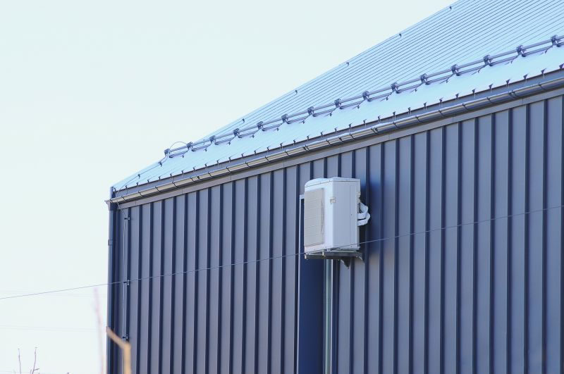 Steel Cladding Installation detail